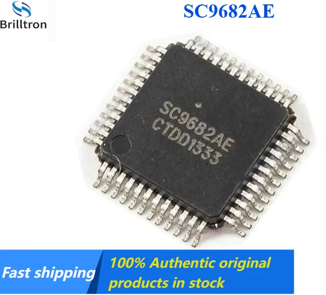5-20Pcs New SC9682AE SC9682 QFP-48 IC Chipset Brand New, Original Stock, in Stock, Hot Selling!