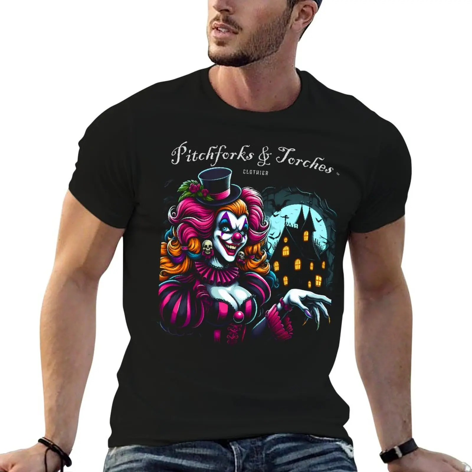 Pitchforks & Torches tm - Maiden of Mischief T-Shirt korean fashion shirts graphic tee anime t shirts t shirts for men graphic