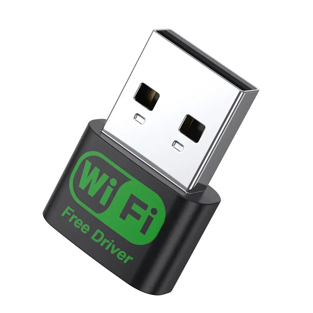 محول USB لاسلكي 802.11n 150Mbps MT7601UN بطاقة شبكة استقبال واي فاي للكمبيوتر المكتبي سائق مجاني