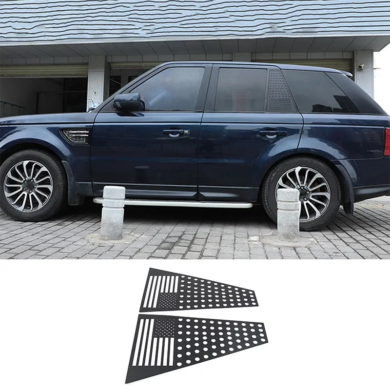 

For Land Rover Range Rover Sport 2005-2013 Aluminum Alloy Car Windows Rear Window Trim Car Accessories