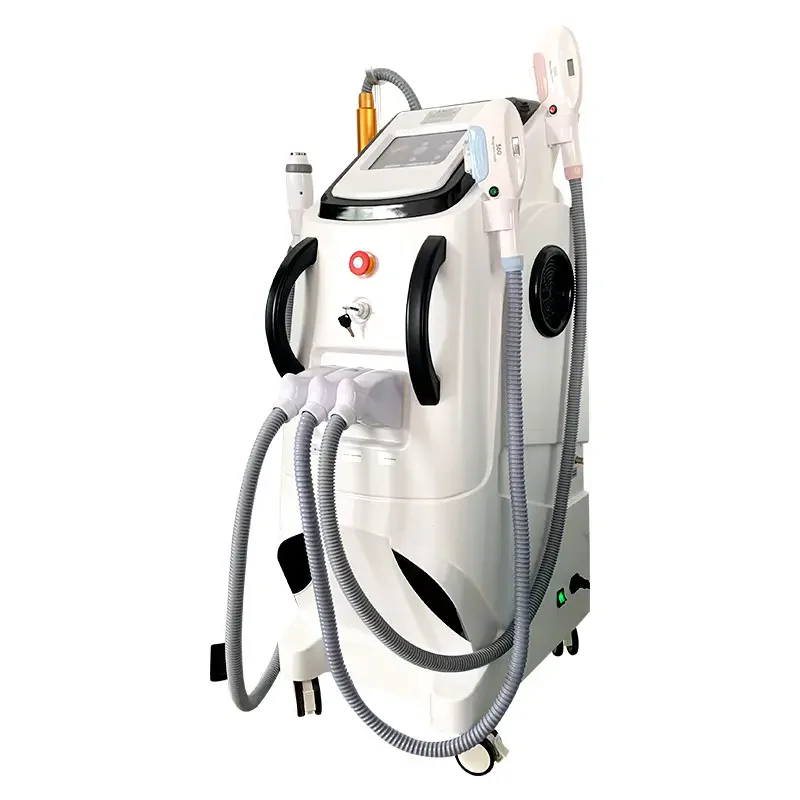 4 in 1 ringiovanimento della pelle detergente profondo hiar rimuove la macchina di bellezza ipl laser a diodi per la rimozione del tatuaggio laser a picosecondi