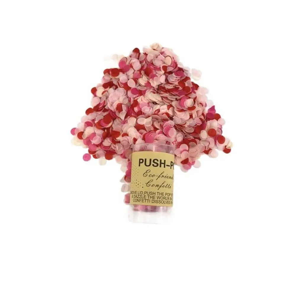

Round 1Pcs Push Up Exploding Bridal Shower Anniversary For Wedding Confetti Decorations Confetti Popper Party Supplies