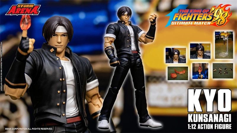 

【Pre-Sale】 Storm Toys Arena KOF The King Of Fighters' 98 Ultimate Match KFSA03 Kyo Kunsanagi 1/12 Action Model Figure Toys