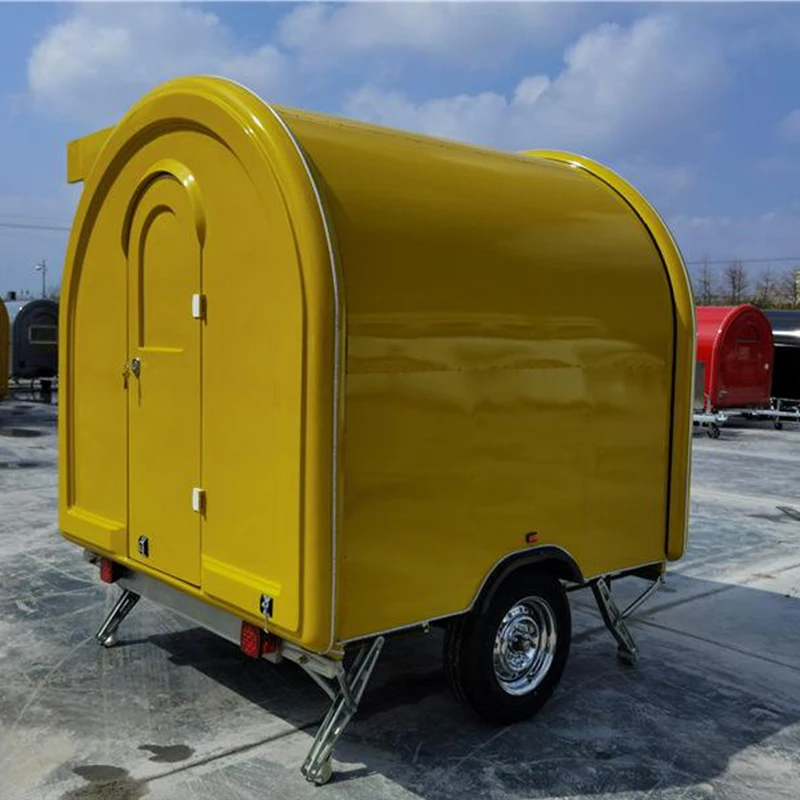 

Ice Cream Camper Van Food Truck with Full Kitchen Food Trailer Mobile Snack Cart Customizable