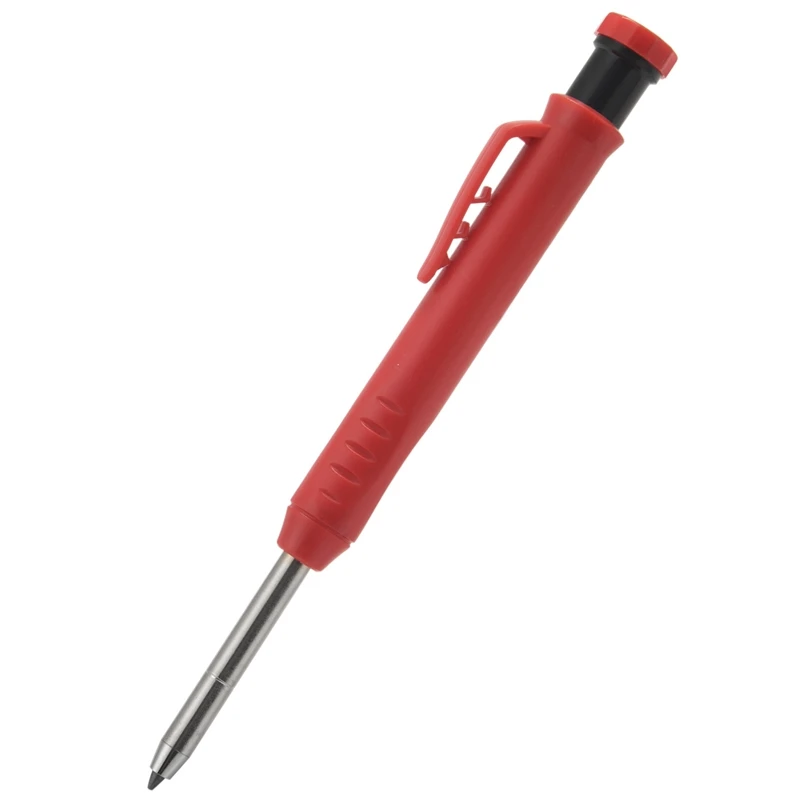Solid Carpenter Pencil Set 21 Pcs Woodworking Scriber Marking Tools With Refills Deep For Woodworking Architect Drawing