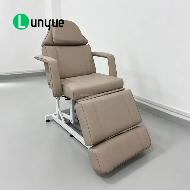 Adjustable Beauty Bed Stainless Steel Height Adjustable Stretchable Headrest Leg Rest For Eyelash Tattoo Spa Massage