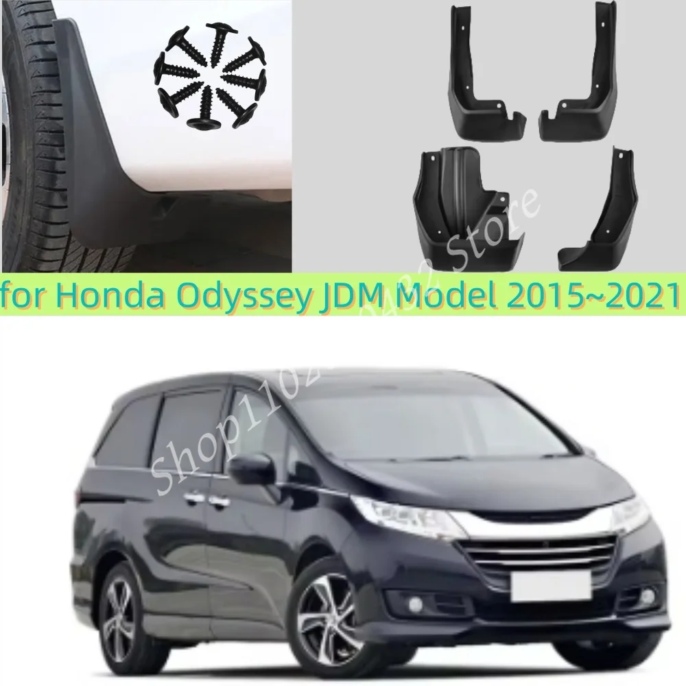 

Mudflaps for Honda Odyssey JDM Model 2015~2021 RC1 RC2 Fender Mud Guard Splash Flap Mudguards Accessories 2015 2016 2017 2018
