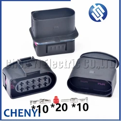 ハロゲンヘッドライト用防水デフレクターチップ,10ピン,温度センサー,Jetta mk4パサート1j0973835 1j0973735用