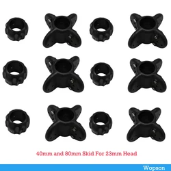 40mm 80mm ABS Skid For 23mm Camera Head ,Inspection Video Drain Pipe Sewer Industrial Endoscope Protective Bracket