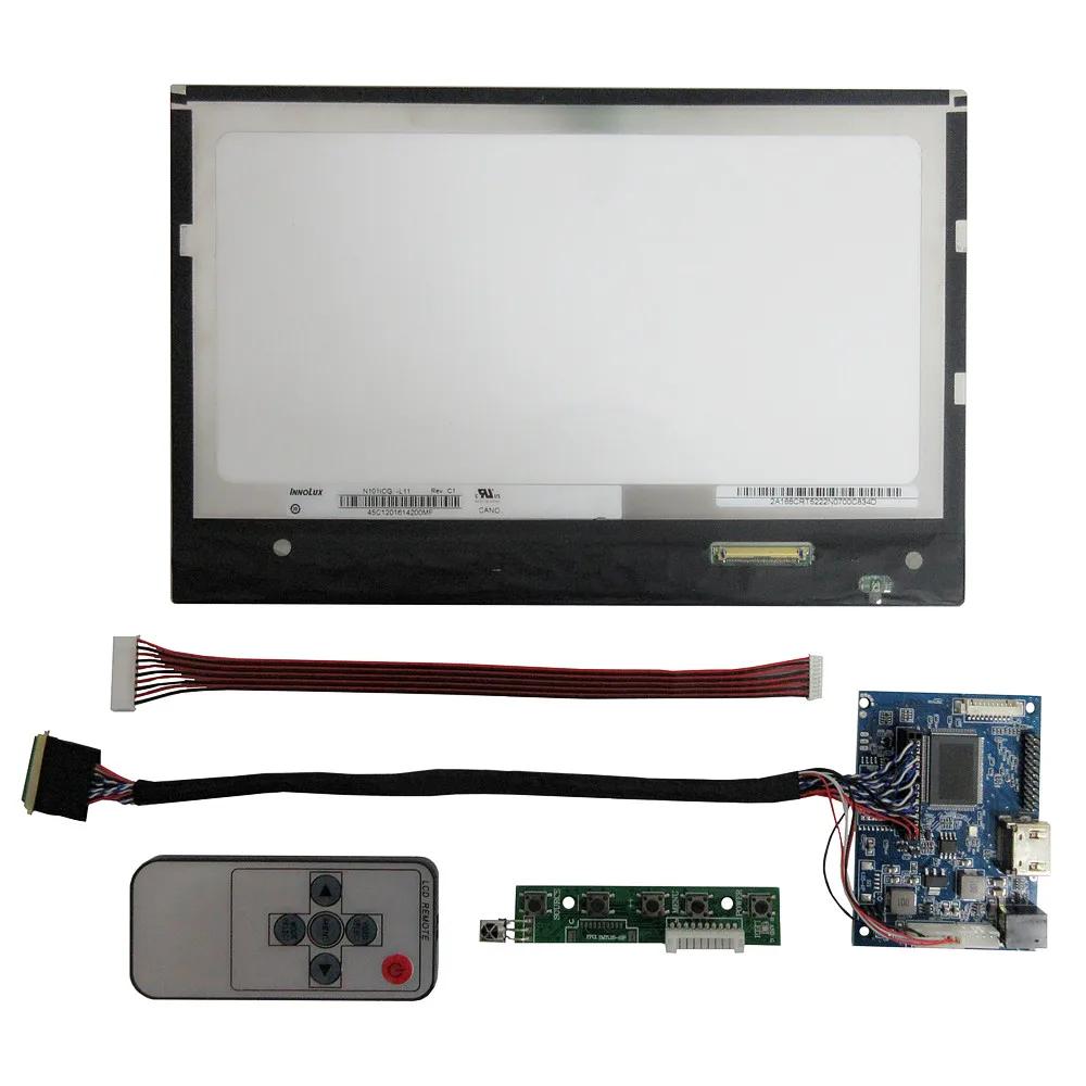 

10.1 Inch IPS LCD Display Screen Driver Control Board HDMI-Compatible Digitizer Touchscreen Monitor Kit For Raspberry/Orange Pi
