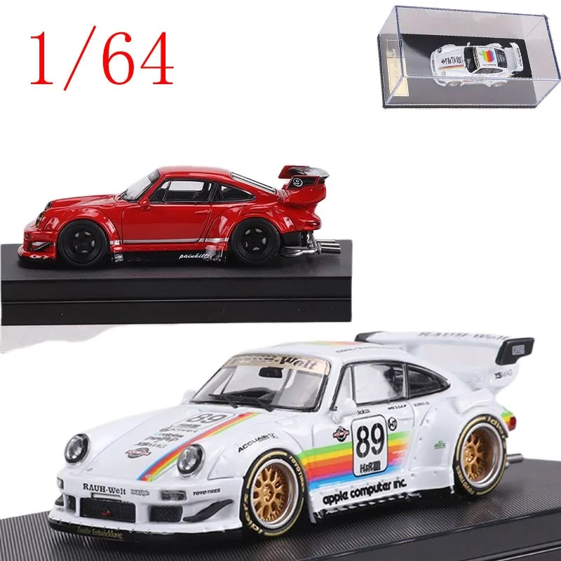 

Star Model Diecast 1/64 Scale ‌Porsche RWB930 GT with Widebody Kit and Rear Spoiler Alloy Car Model Toys for Boys Gift