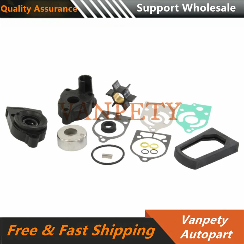 New 1pcs Water Pump Impeller Complete Kit 46-77177A3 77177A3 18-3324 for Mercury 30 35 40 60 HP Outboards Motor