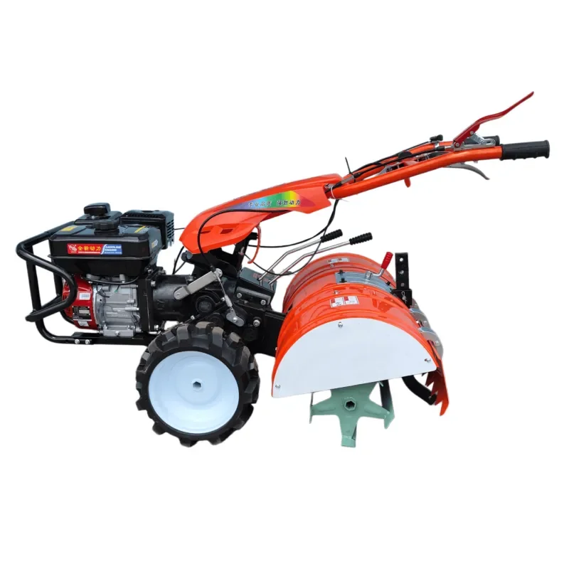 Two Straight Four-Drive Mini Tiller Farm Cultivator Engine High Productivity 7HP Agricultural Machine