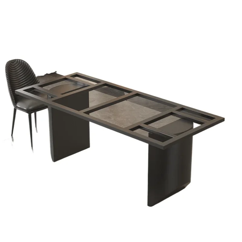 

Simple cream wind table leg bracket, tea large board table leg support foot island bracket