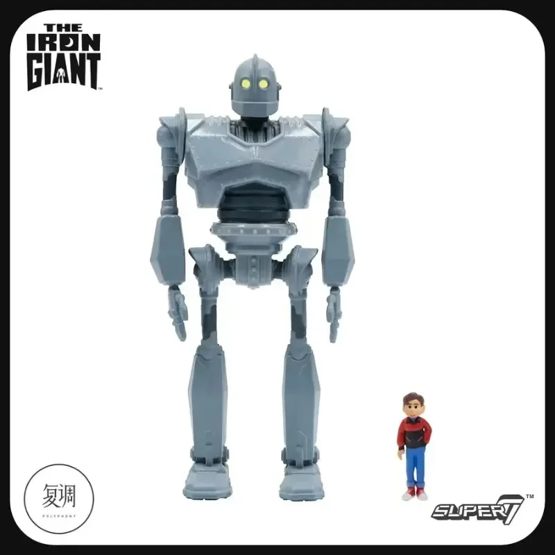 In Stock Super7 The Iron Giant ReAction Figure 3.75 Inches Toy Variants Movie Model Doll Toy Christmas Gift