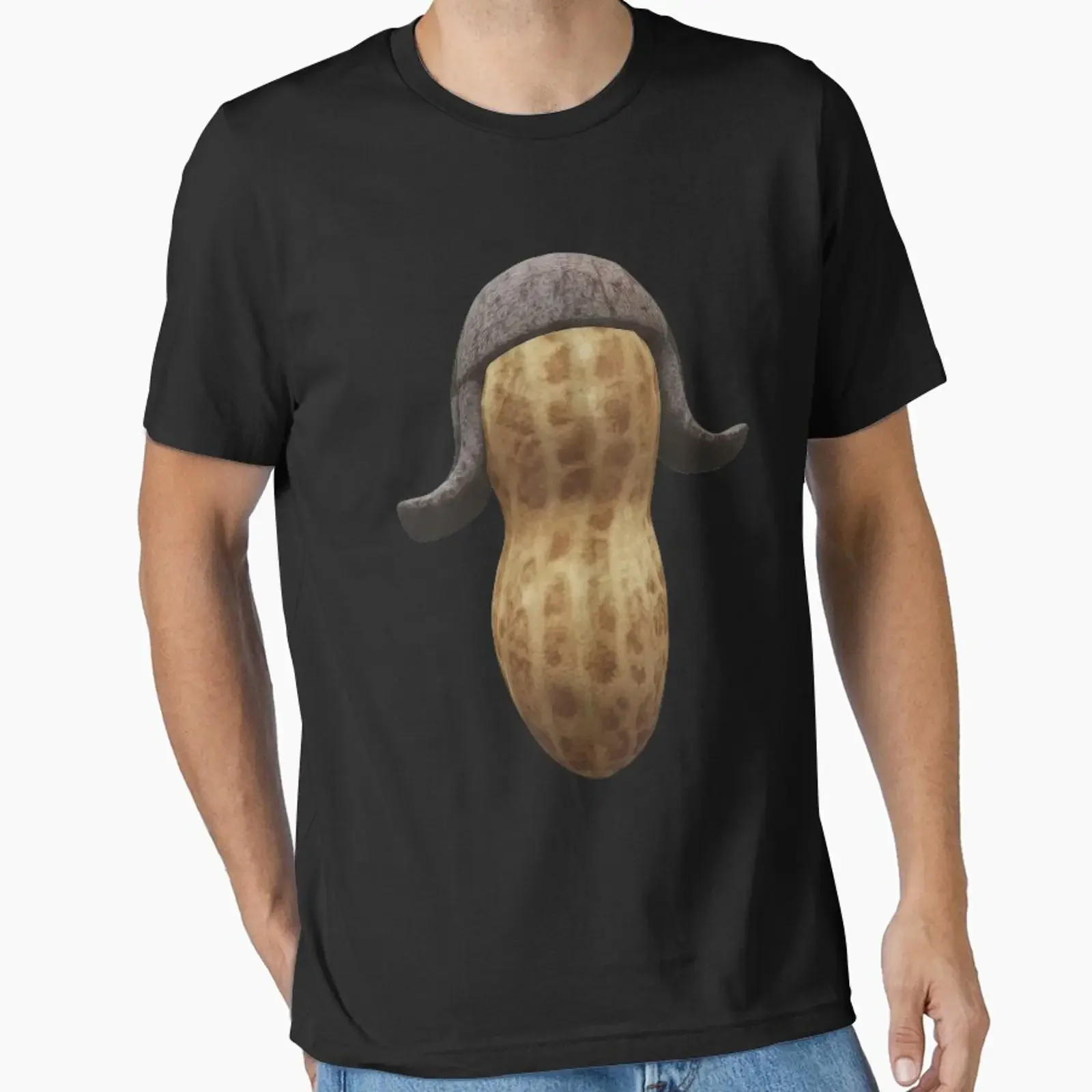 The Burnt Peanut Goop Back Essential T Shirt vintage Washed graphic Versatile Comfortable Soft streetwear Casual Breathable