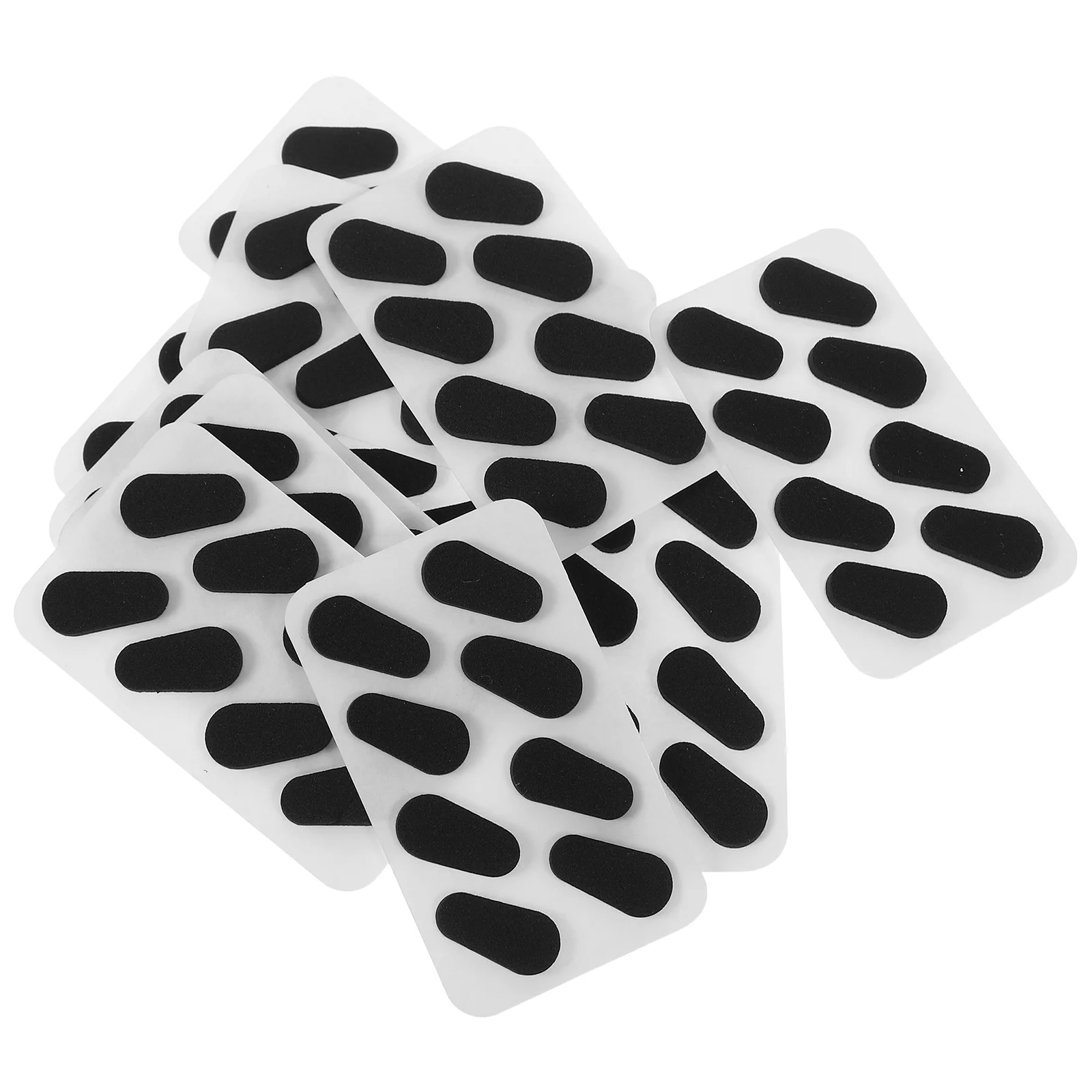 

Anti Slip Silicone Nose Pads for Eyeglasses Soft Transparent Nose Bridge Pads Comfortable Replacement for Daily Glasses