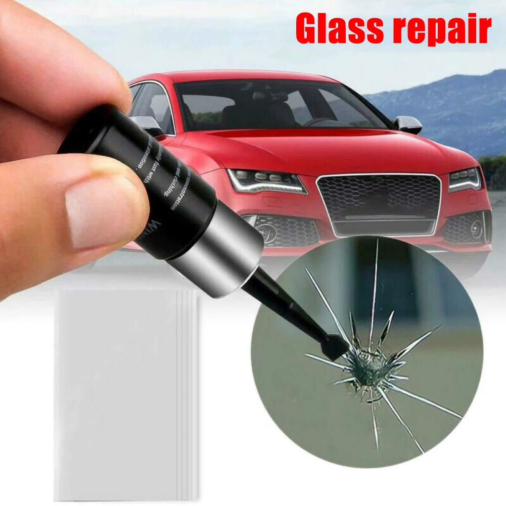 Nieuwe Multifunctionele Auto Raam Gebarsten Glas Reparatie Set Voorruit Diy-Tools Glas Kras Carwash & Onderhoud Dropship