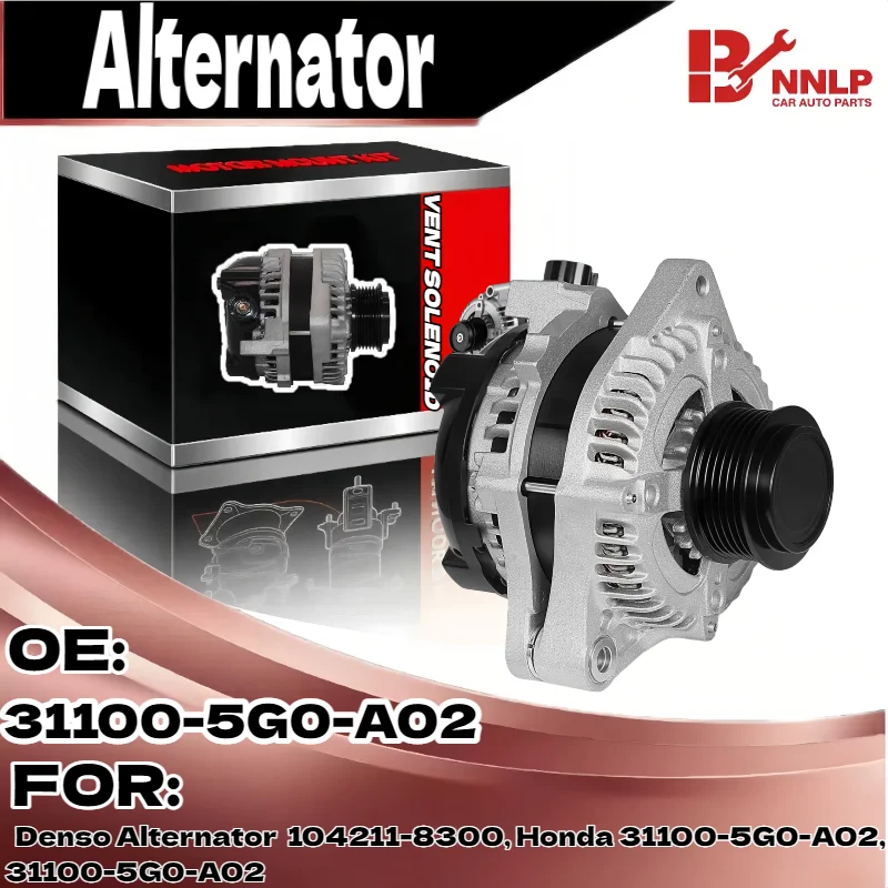 

Для генератора переменного тока Denso 104211-8300/Honda 31100-5G0-A02/31100-5G0-A02RM