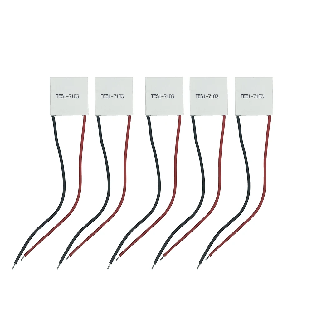 5PCS 8,4 V 2A 3A Semiconductor Kühlung Peltier Kühler Kühlplatte TES1-7102 TES1-7103 für Telefon Kosmetische Instrument