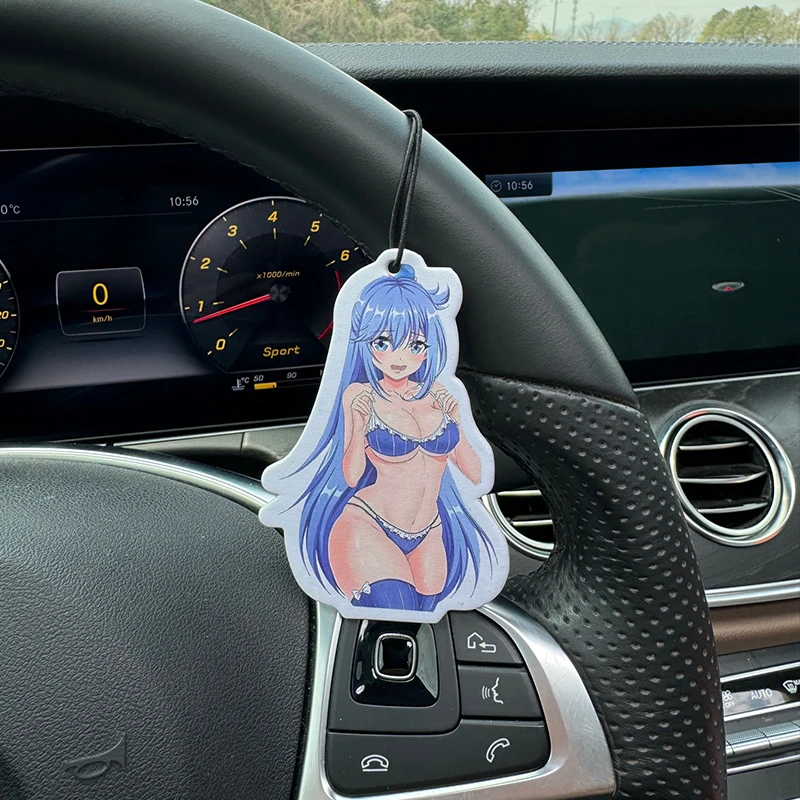 Cute Bikini Girl, Summer Outfit, Anime Cartoon Design Hilton (Hotel Scent) Car Air Freshener |   Rearview Mirror Hanger & Dual-Purpose Air Vent Clip |   Natural Material Aromatherapy Tablets |   Long-Lasting Fragrance for 90 Days |   Alcohol-Free |   Not Afraid of Direct Exposure to the Sun |   Designed Specifically for Odor Removal in Cars, Closets, and Bathrooms. |   Cartoon Animation Graphics |   Unisex |   Luxury-Grade Fragrance