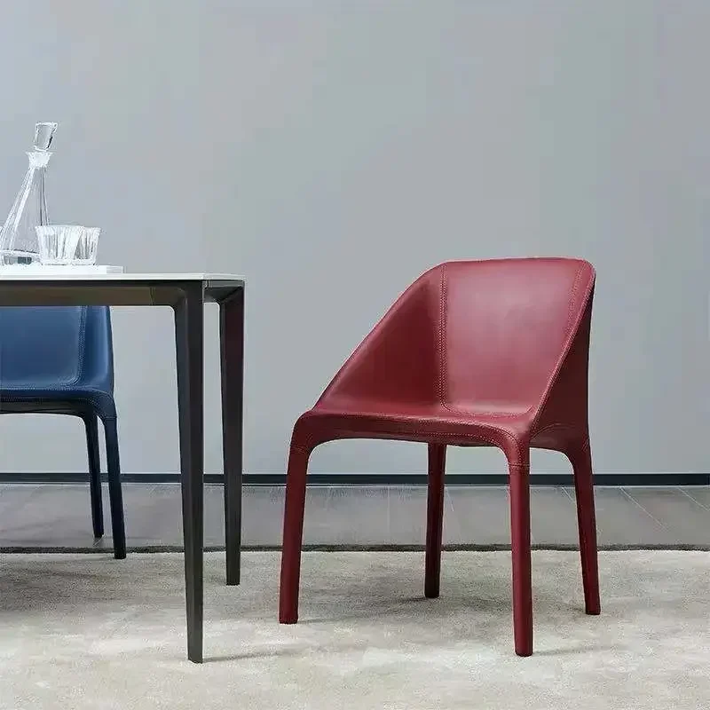 

z minimalist dining chair black saddle leather modern dining room chairs modern luxury room furniture