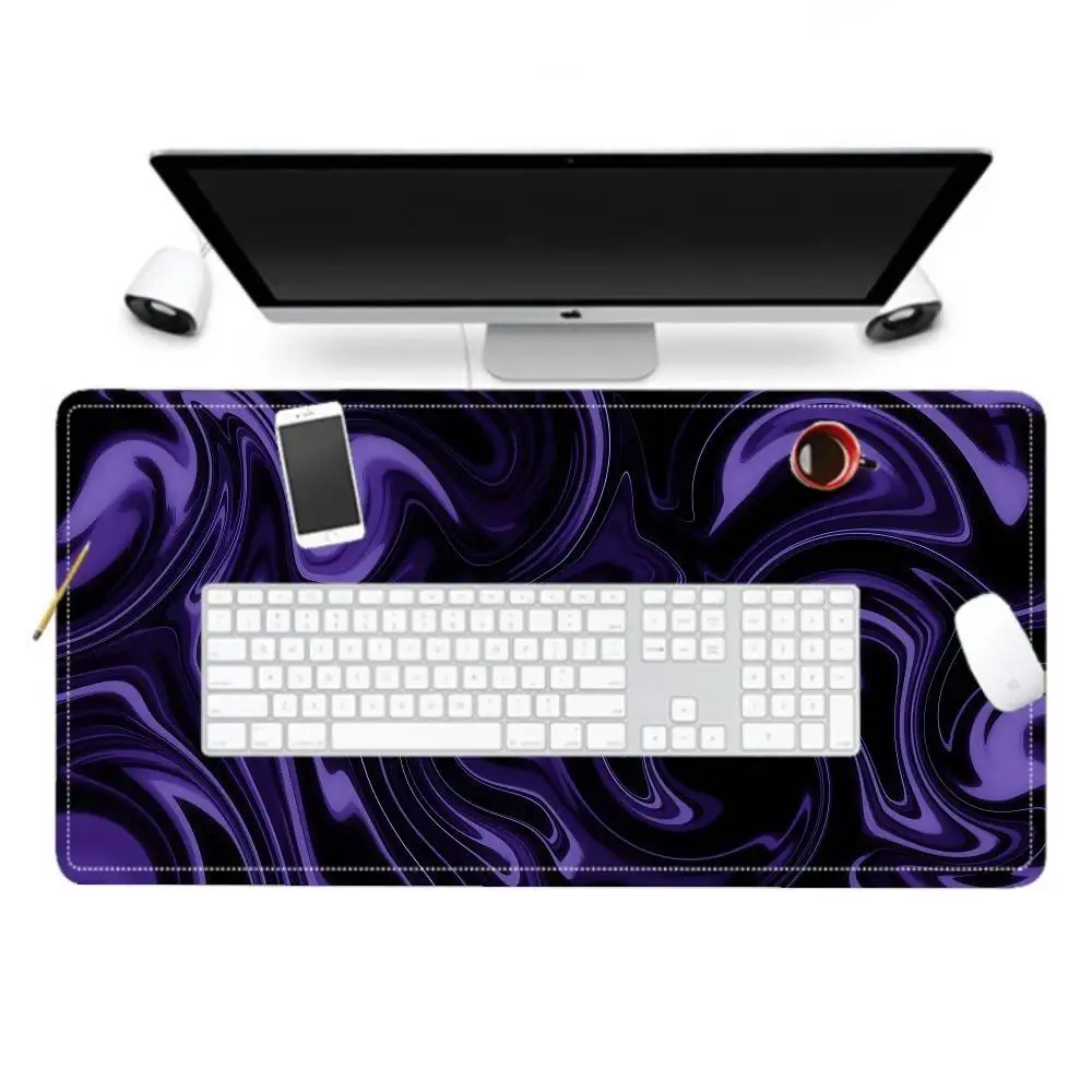 Black And White Strata Mouse Pad Gaming Deskmat Sakura Mousepad Anime Office Carpet Gamer Keyboard Computer Desks