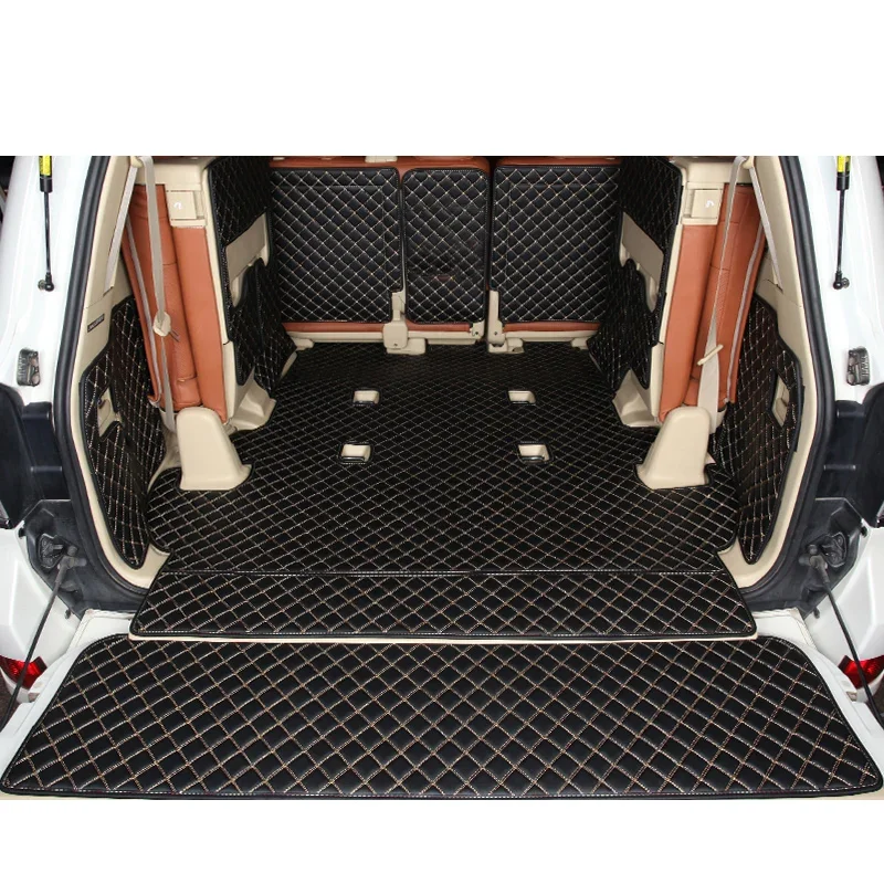 Car Trunk Mats Cargo Liner for Land Cruiser 2009 2010 2011 2012 2013 2014 2015 2016 2017 2018 2019 Lc200 200