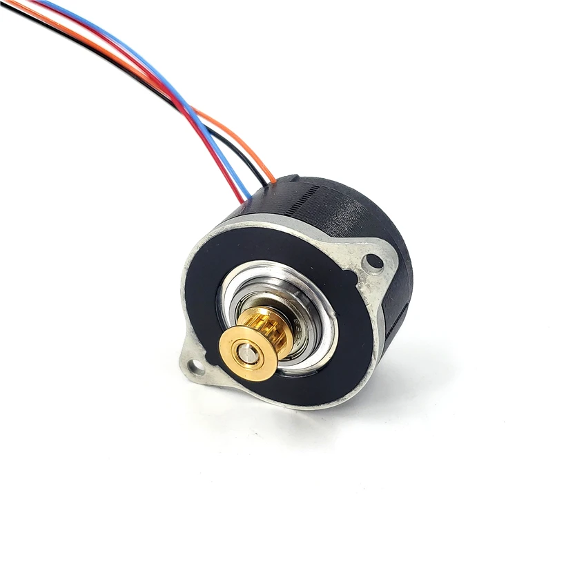 

5 шт. DC 12V14HK2405 Micro 36 мм 2-фазный 4-проводной шаговый двигатель с металлическим шкивом с большим крутящим моментом для робота PTZ 3D-принтера
