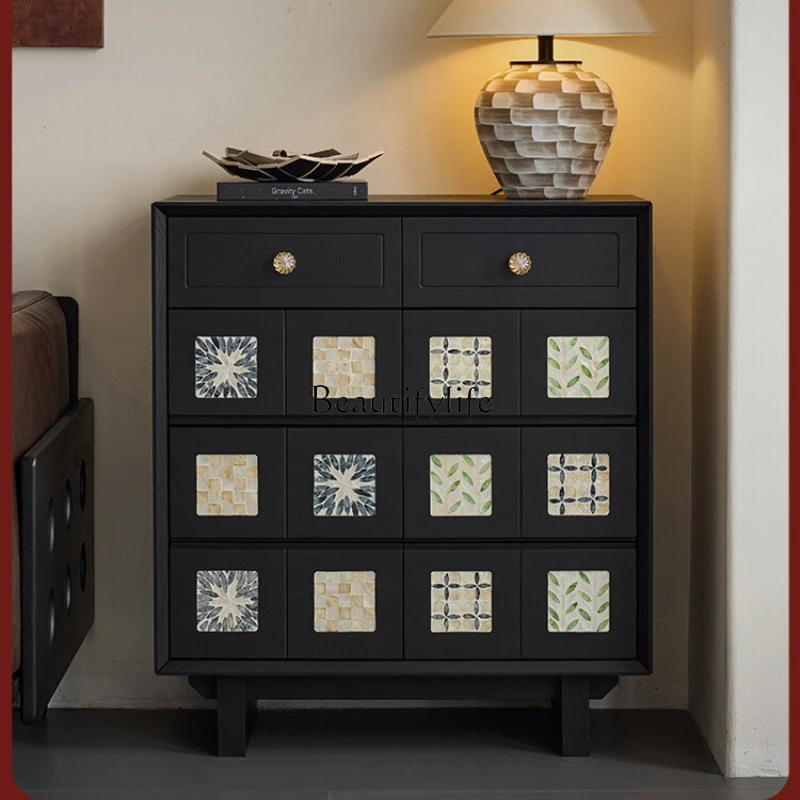

Living Room Wall Locker Bedroom Storage Drawer Cabinet Nordic