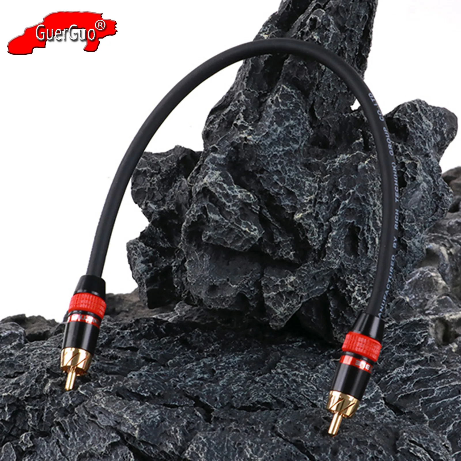 

RCA Audio Extension Cable,RCA Interconnect Cord Male to Male Jack for Home Theater HDTV TV DVD Loudspeaker Box Power Amplifier