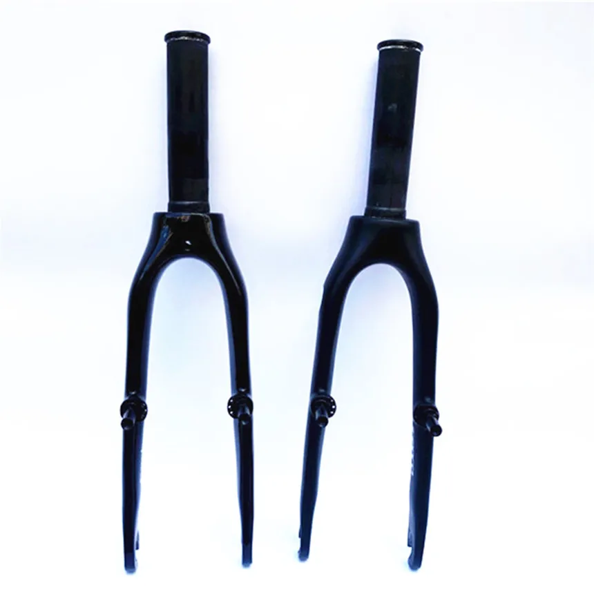 

LP Litepro Bicycle 14 Inch Carbon Fiber Front Fork Open Measurement 74MM Folding Bike K3 Fork