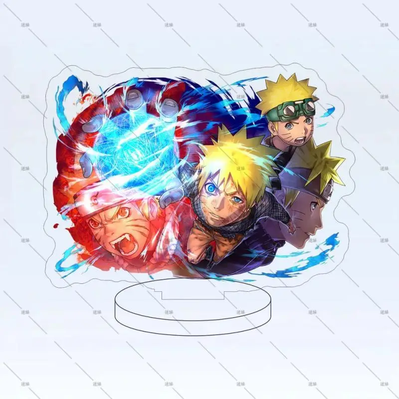 Naruto Uzumaki Naruto Sasuke Kakashi Jiraiya Acrylic Stand Anime Peripheral Cartoon Cute Desktop Ornaments Kawaii Goods Gifts