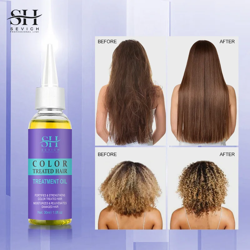 Anti fading Hair Treatment oil Isolate UV rays to enhance luster and prevent hair discoloration and damage Moisturizing hair