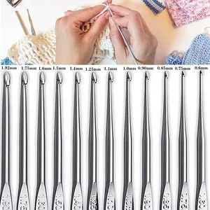 59 قطعة / مجموعة مجموعة الحياكة الكروشيه المحمولة DIY المبتدئين الكروشيه هوك كيت مع حقيبة تخزين حزمة المواد وأدوات التخزين أعلى 10 مبيعات لمطحنة الصوف - رقم 10