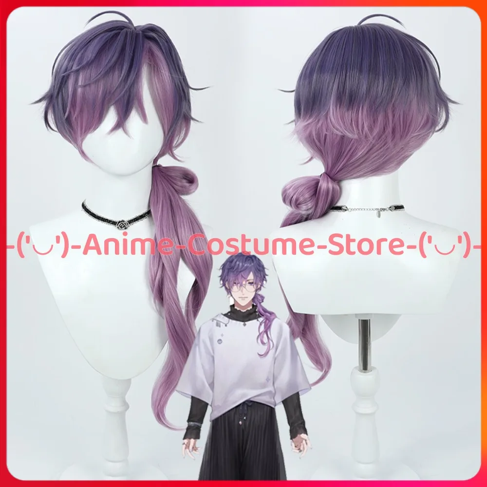 

NIJISANJI NOCTYX Uki Violeta New Outfit Cosplay Wig Anime Game Character Halloween Carnival Party Costume Wigs Synthetic Hair