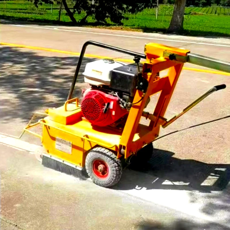 Caminar detrás de la carretera con radio de giro compacto para trabajar en áreas urbanas congestionadas que reducen el material de ahorro de residuos personalizado