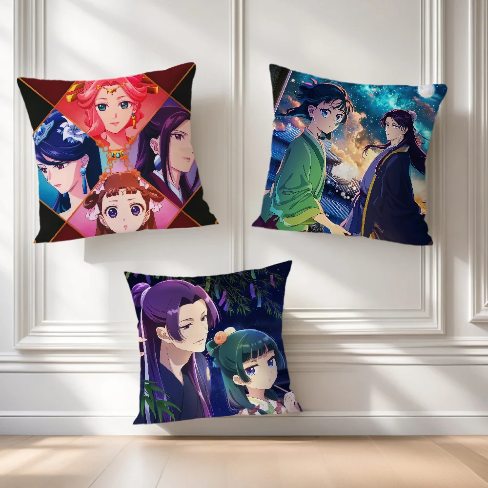 cartoon D-Diaries anime The soft Comfortable Pillow A-Apothecary Case for Sofa Living Room Home office Decor Protective Cover