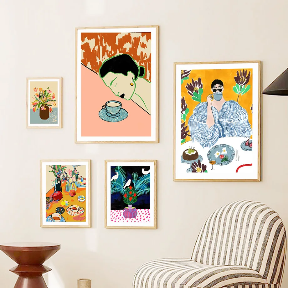 Boho Matisse Wall A…