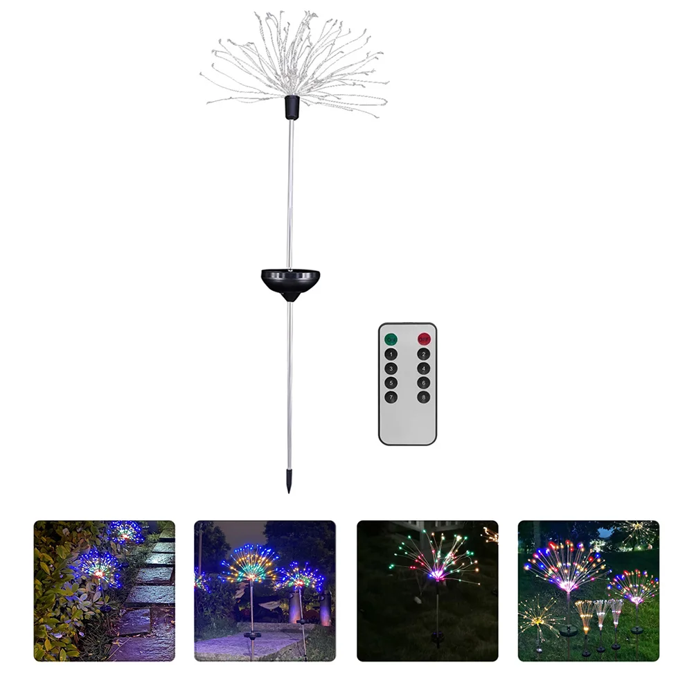 

Creative Solar Garden Landscape Light Dandelion Colorful Waterproof Outdoor Pathway Lamp Landscape Light Pathway Lamp