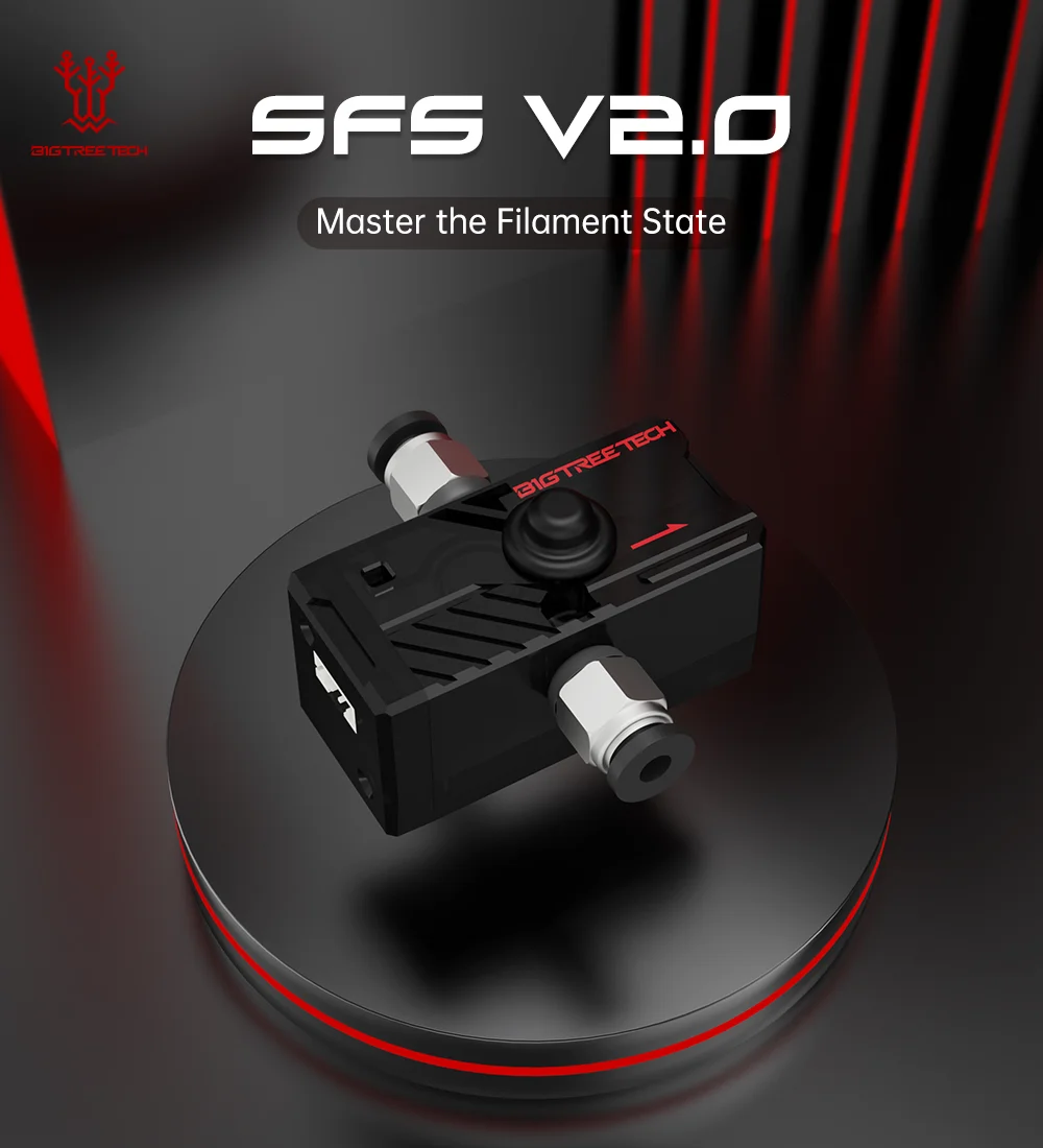 BIGTREETECH Smart Filament Sensor Filament V2.0 Brucherkennungsmodul BTT SFS V1.0 für Ender 3 Voron V2.4 FDM 3D-Drucker Teile – Detail 17