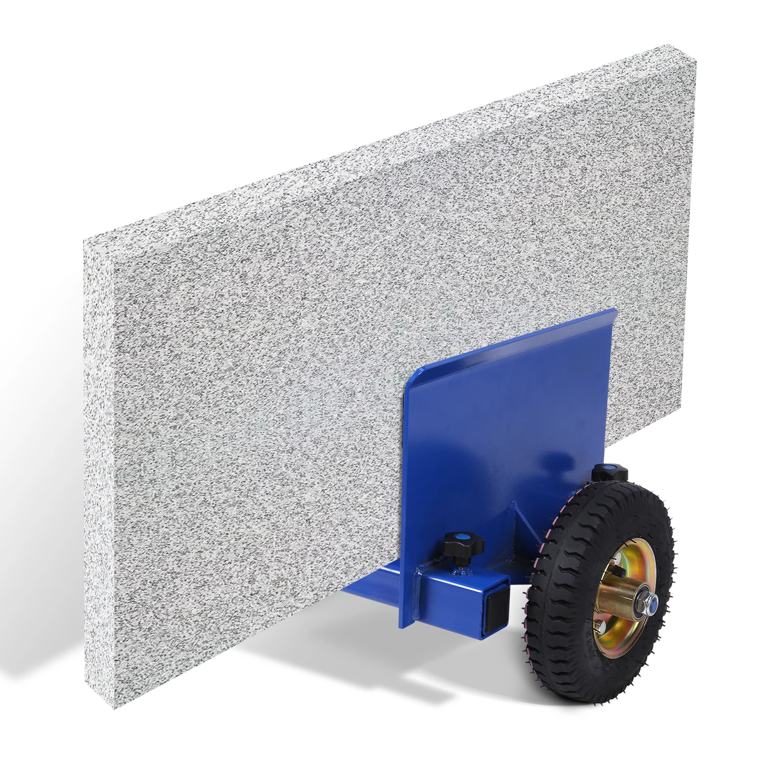 Movedor de drywall com capacidade de 550 lbs, laje todo terreno, dolly, braçadeira ajustável para portas de painéis de madeira