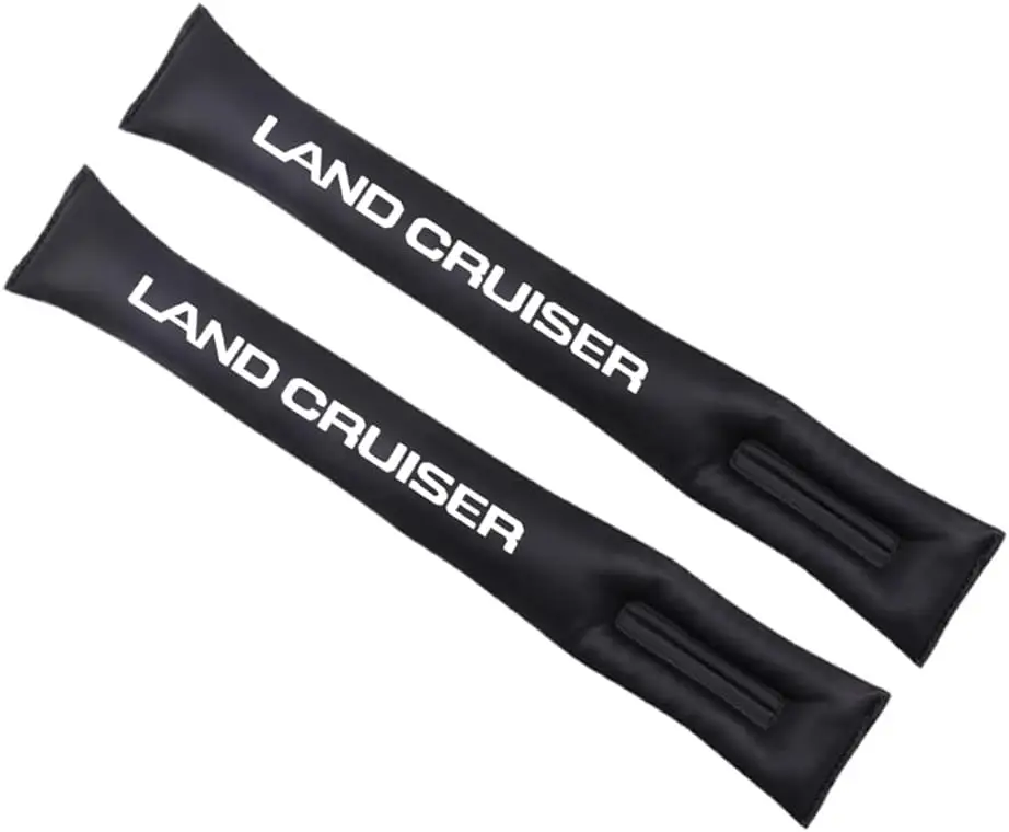 FOR Land Cruiser 250  300 Land Cruiser LC250 LC300  Genuine Leather Car Seat Side Cushion Seat Side Gap Filler Seat Gap Plug