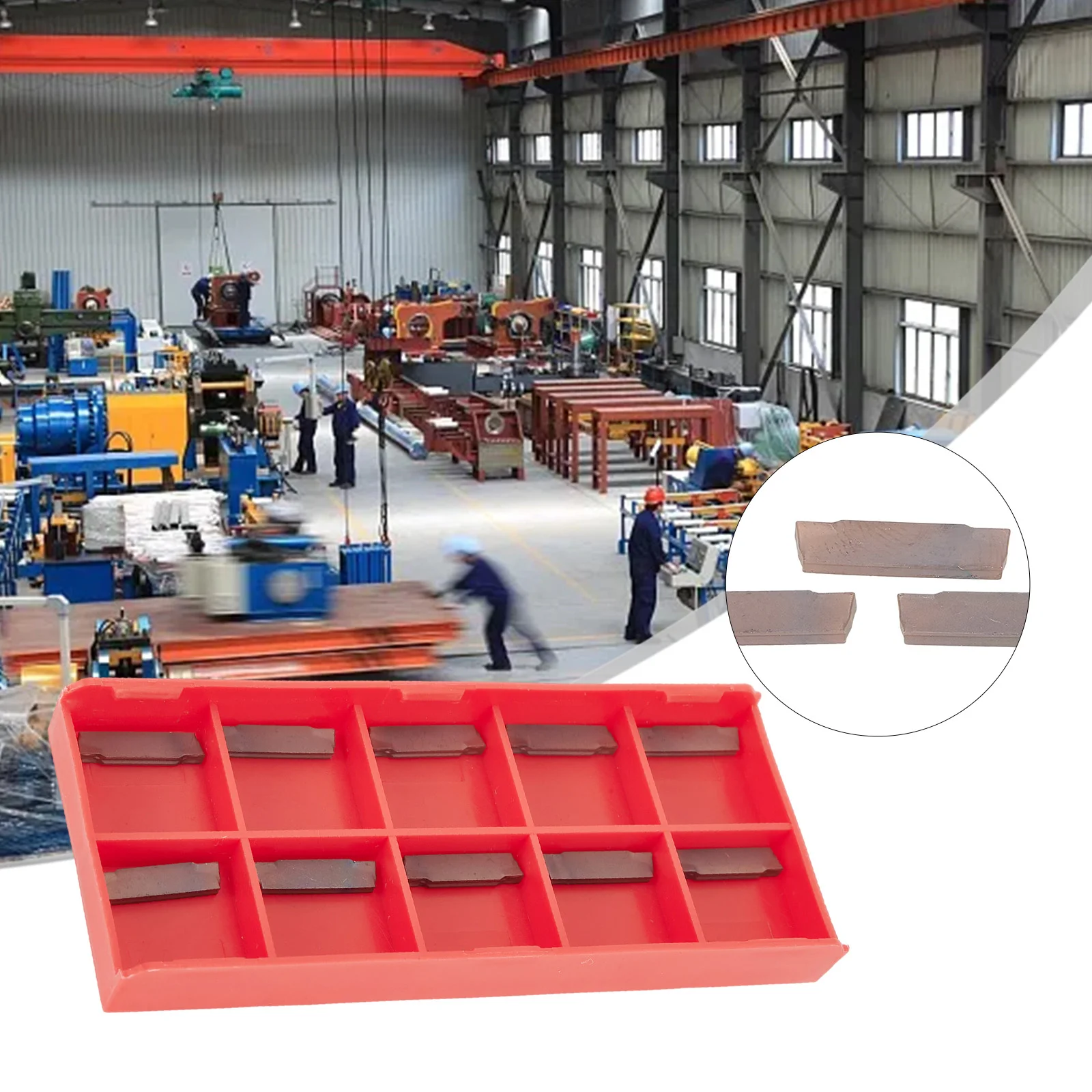 Inserts indexables MGMN200-G Insert de rainurage MGMN200-G PC9030 Insert en carbure pour finition semi-finition