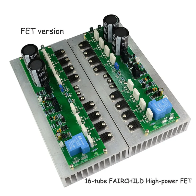 PR800คลาส A AB เวทีบ้านลำโพงเสียงไฮไฟเครื่องขยายเสียงบอร์ด2*1000W ท่อพลังสูง FET