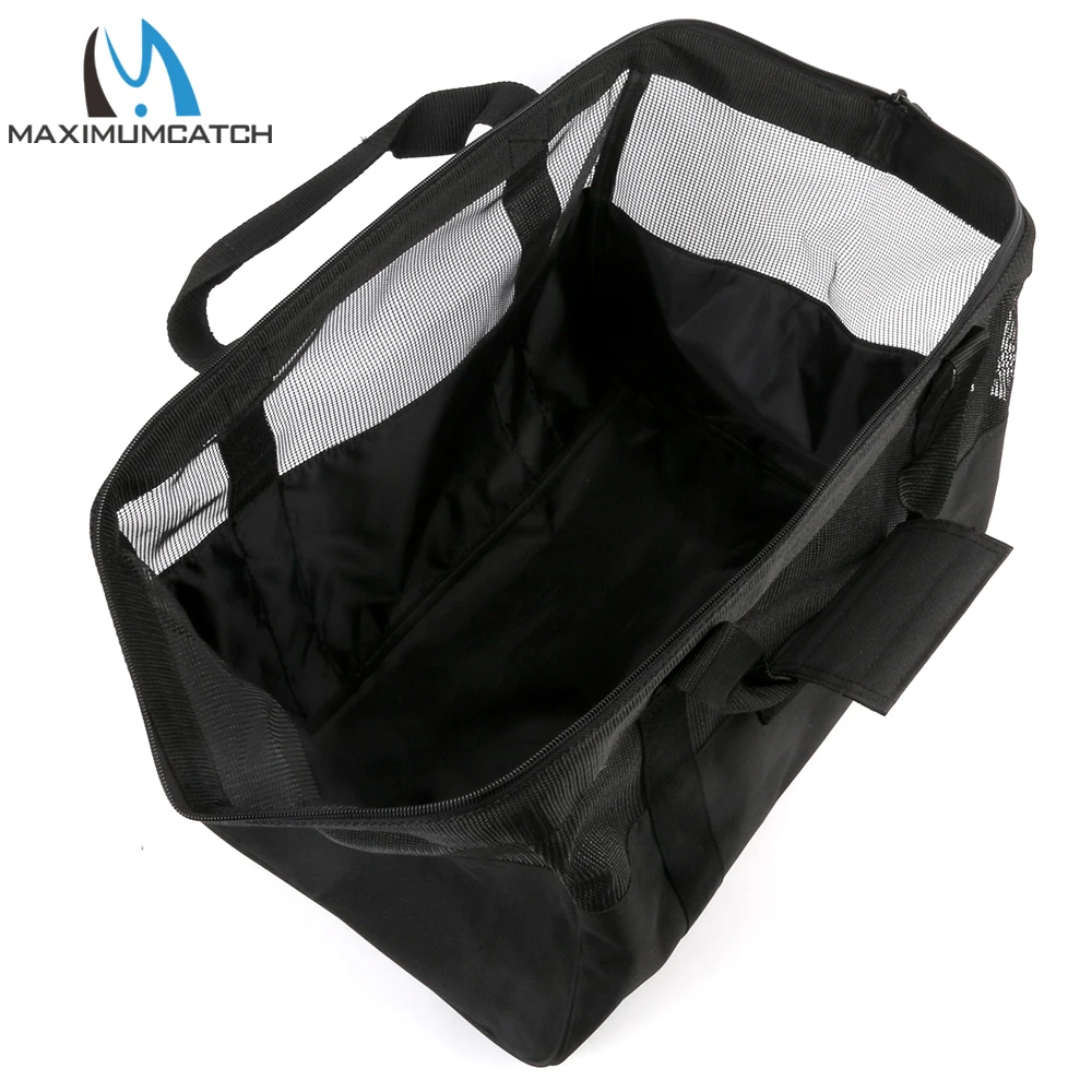 Maximumcatch PVC Mesh Wader Bag - 17.7x11.8x11.8 Inch Ventilated Storage for Fishing Boots & Gear