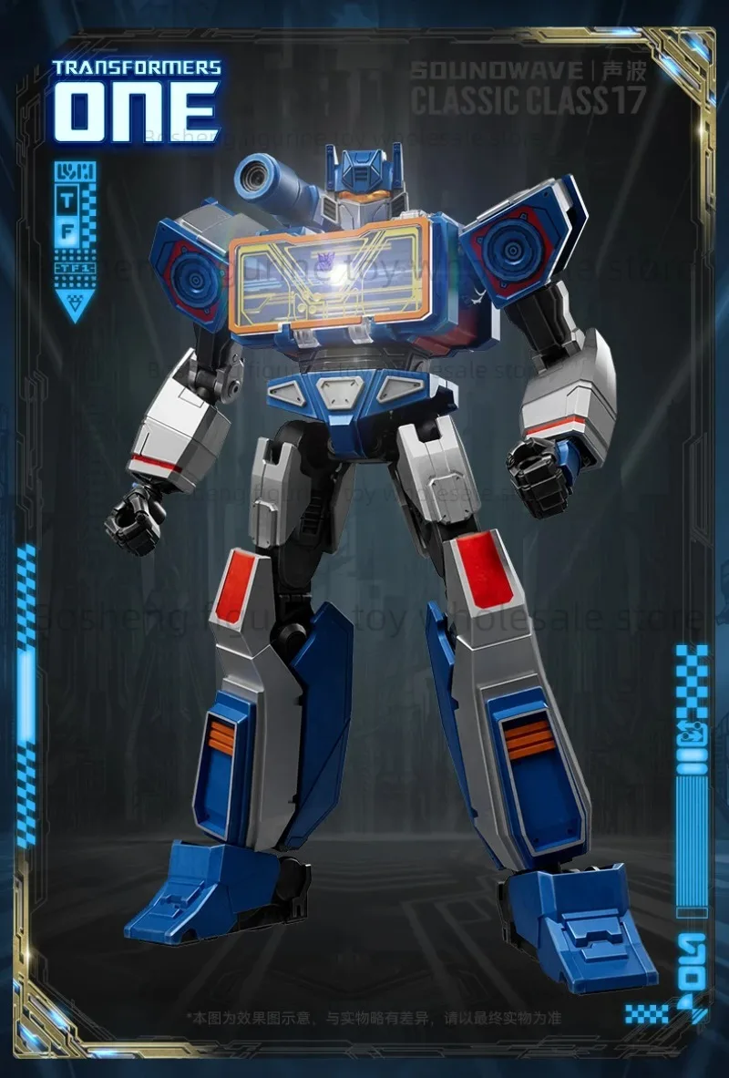 Originele Blokees Getransformeerd Speelgoed Shockwave Soundwave Ironhide Anime Figuur Actie Montage Bouwstenen Model Speelgoed