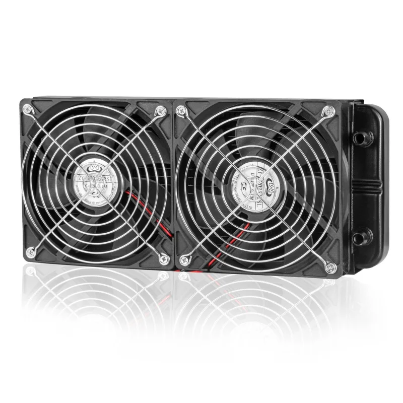 

Z Water-Cooling 240MM Radiator Double Dual 120mm Fan For Computer Water Discharge