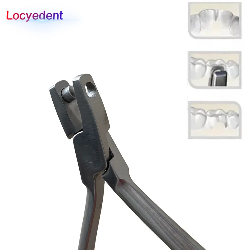 Dental Plier Clear Aligner Vertical Notch Horizontal Level Tear Drop Hole Punch Half Moon Thermal Forming Invisable Brace