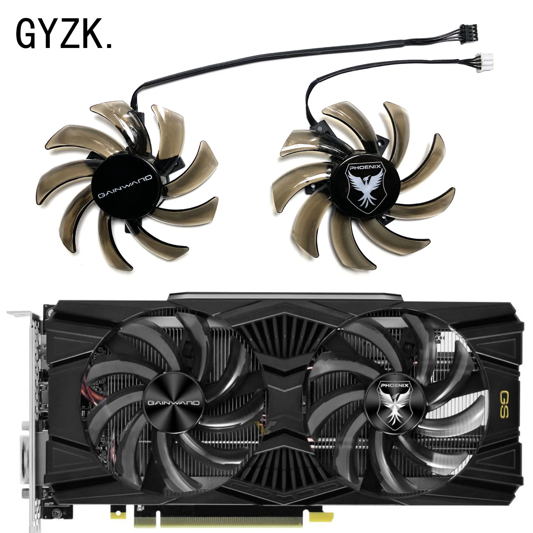 New GAINWARD GeForce RTX2060 2060S 2070 Phoenix GS Graphics Card Replacement Fan GA91S2U